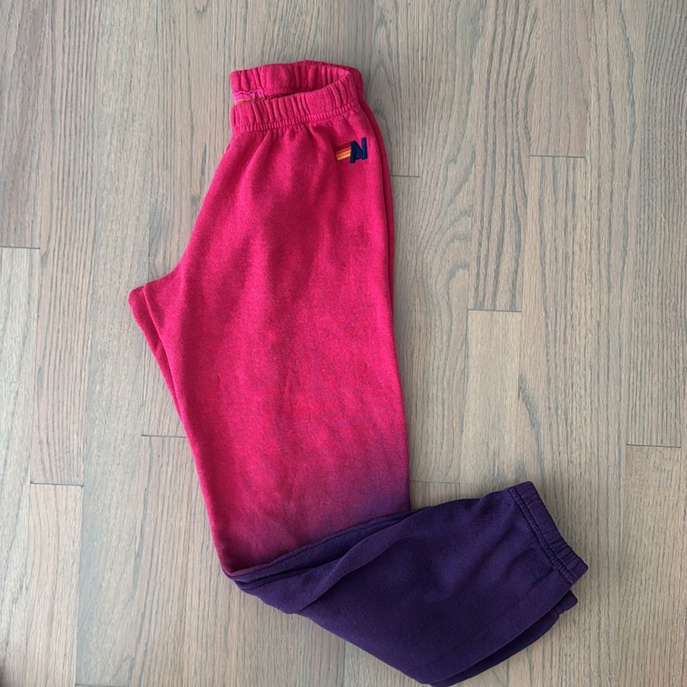 Aviator Nation Faded Ombre Sweatpants